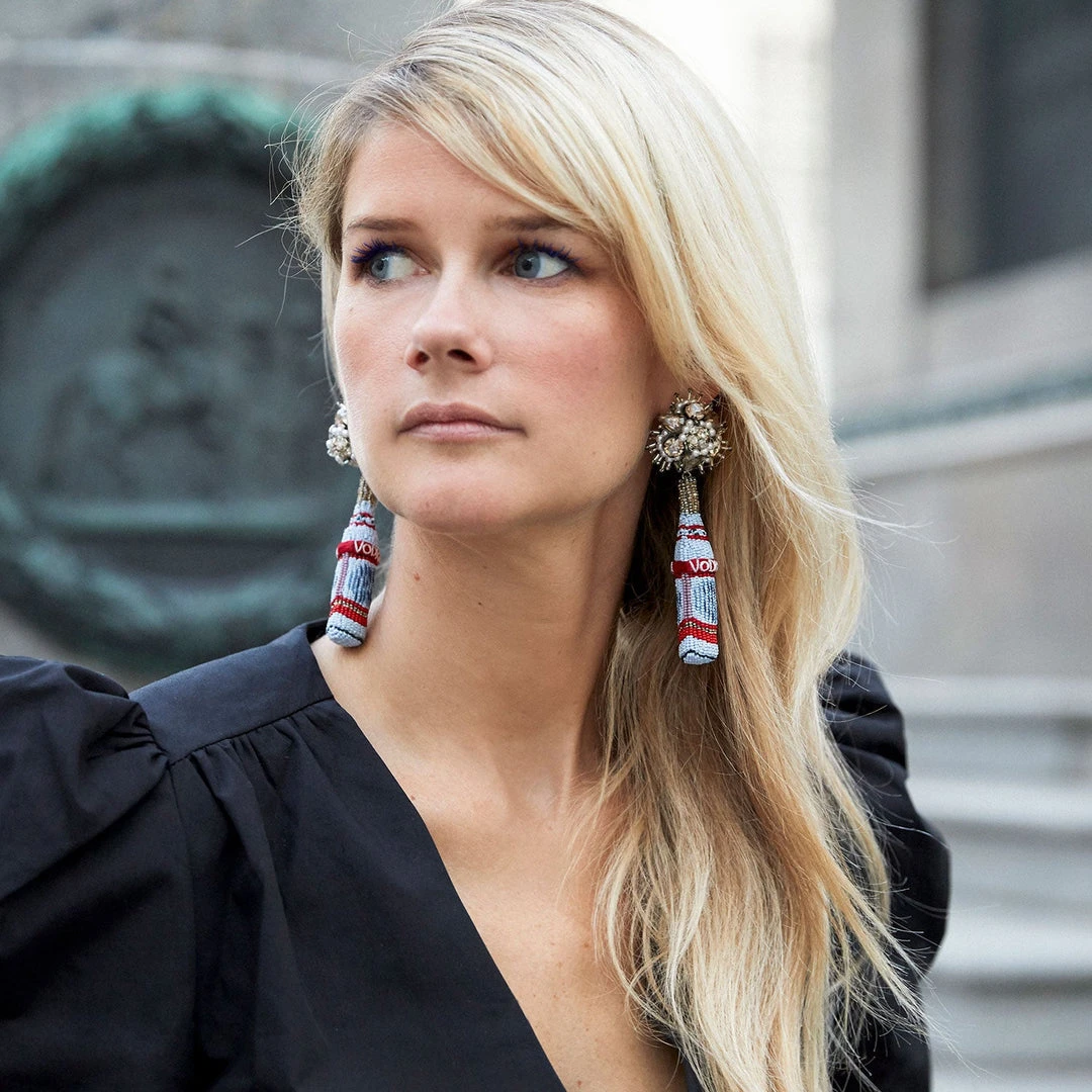 Mignonne Gavigan WHAT'S HOT Vodka Earrings Silver 6 Mignonne Gavigan WHAT'S HOT Vodka Earrings Silver