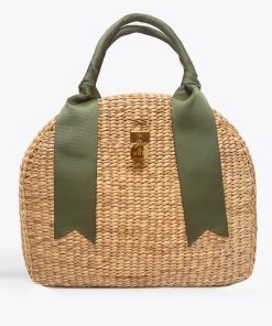 MME.Mink Mme. Mink THE PICNIQUE No.3 OVERNITER TOTE - CORNFLOWER