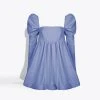 MME.Mink MME. LadyJane Dress - CORNFLOWER Mme. Mink