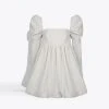 MME.Mink Mme. Mink MME. LadyJane Dress - BLANC