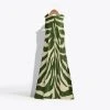 MME.Mink MME. 'ZEBRA' Garden Dress - ENVY GREEN