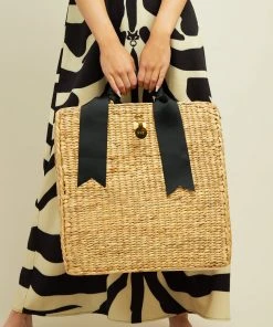 MME.Mink THE MINI BREAK Tote - CORNFLOWER Mme. Mink