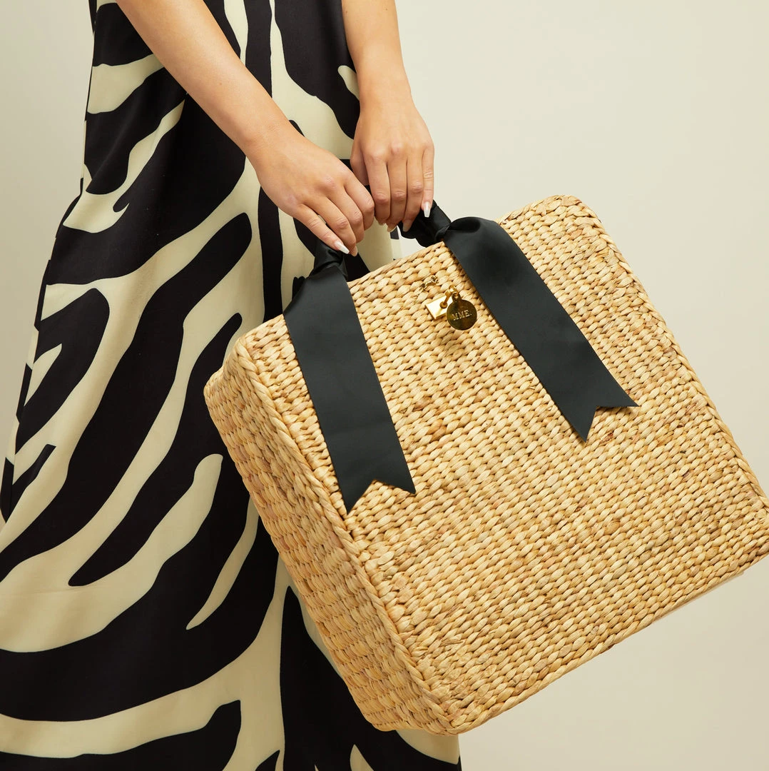 MME.Mink THE MINI BREAK Tote - NOIR 4 MME.Mink THE MINI BREAK Tote - NOIR