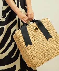 MME.Mink THE MINI BREAK Tote - CORNFLOWER Mme. Mink