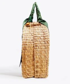 MME.Mink Mme. Mink THE PICNIQUE No.3 OVERNITER TOTE - CORNFLOWER