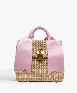 MME.Mink Mme. Mink THE LADYJANE PETITE BAG ROSE