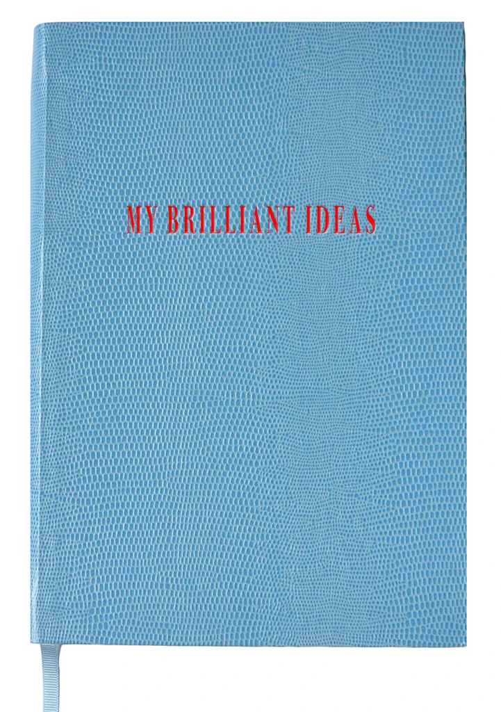 Sloane Stationery NOTEBOOK NO°4 - MY BRILLIANT IDEAS Best Sellers 3 Sloane Stationery NOTEBOOK NO°4 - MY BRILLIANT IDEAS Best Sellers