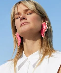 Mignonne Gavigan Madeline Earrings Hot Pink WHAT'S HOT 8 Mignonne Gavigan Madeline Earrings Hot Pink WHAT'S HOT