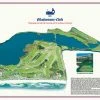 Vintage Golf Course Maps Maidstone