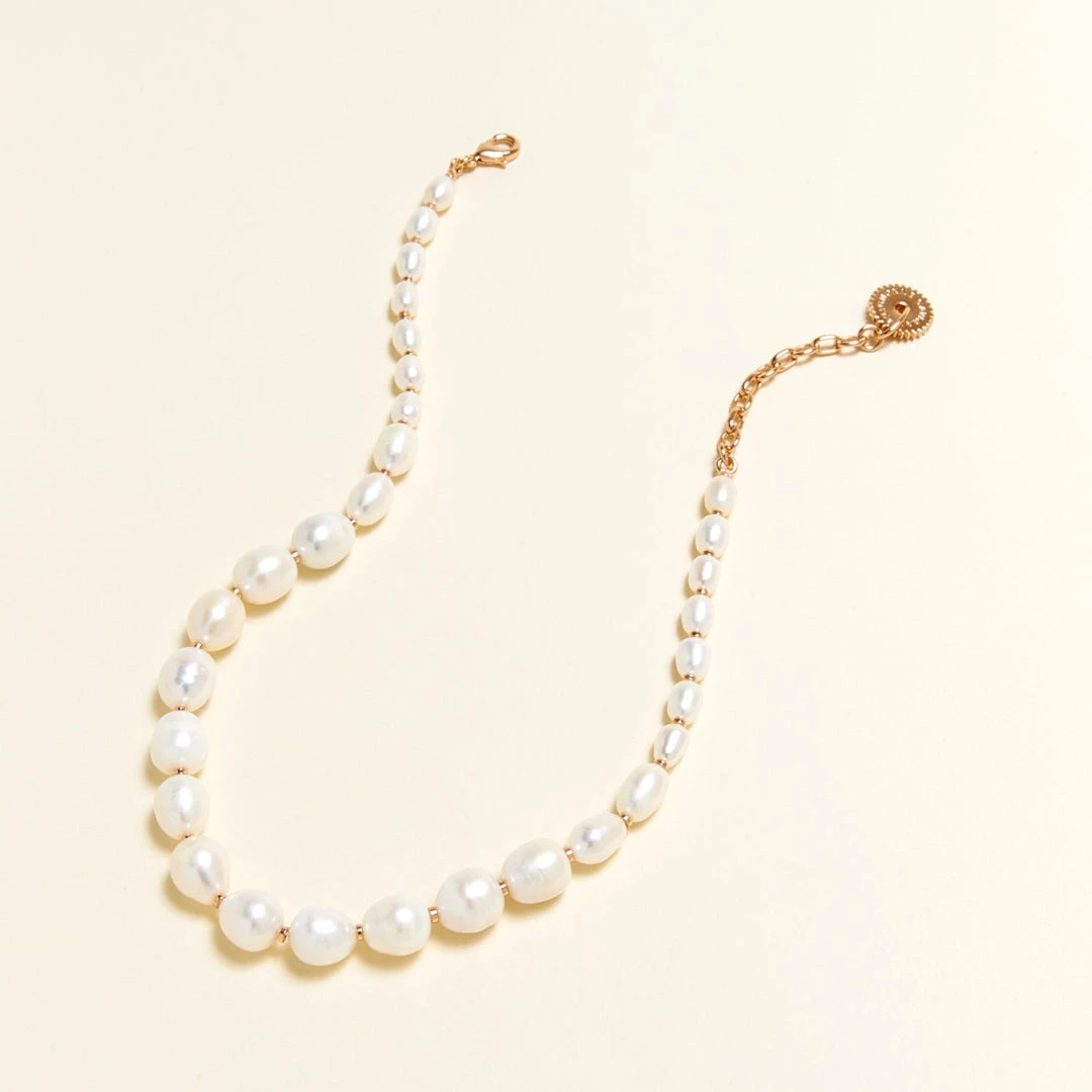 Mignonne Gavigan Maj Pearl Necklace Pink White WHAT'S HOT 4 Mignonne Gavigan Maj Pearl Necklace Pink White WHAT'S HOT