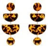 Mignonne Gavigan Gabriella Drop Earrings Brown 2 Mignonne Gavigan Gabriella Drop Earrings Brown