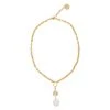 Mignonne Gavigan Irina Necklace White Gold WHAT'S HOT