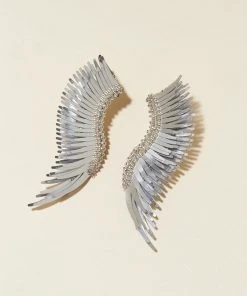 Mignonne Gavigan Metallic Madeline Earrings Silver