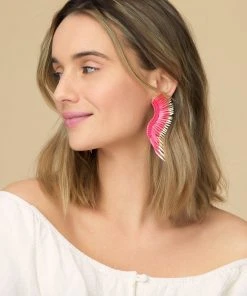 Mignonne Gavigan Madeline Earrings Hot Pink WHAT'S HOT 9 Mignonne Gavigan Madeline Earrings Hot Pink WHAT'S HOT