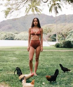 Follow Suit The Mimi Bottom - Cognac Mme. Mink