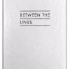 Sloane Stationery Contrast BETWEEN THE LINES - NOTEBOOK - White