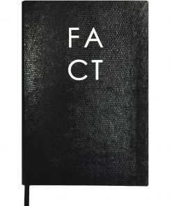 Sloane Stationery Set Of Two Contrast Notebooks - Fact / Nonsense Stationery & Home