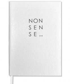 Sloane Stationery Set Of Two Contrast Notebooks - Fact / Nonsense Stationery & Home