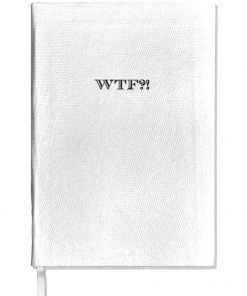 Sloane Stationery Contrast WTF?! - NOTEBOOK - White