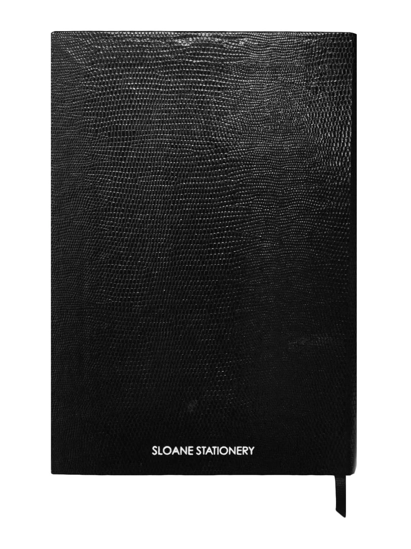 Sloane Stationery Contrast BETWEEN THE LINES - NOTEBOOK - Black 4 Sloane Stationery Contrast BETWEEN THE LINES - NOTEBOOK - Black