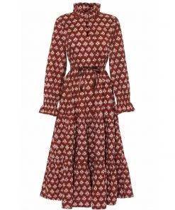 Daydress WHAT'S HOT Alma Dress In China Tea, Red