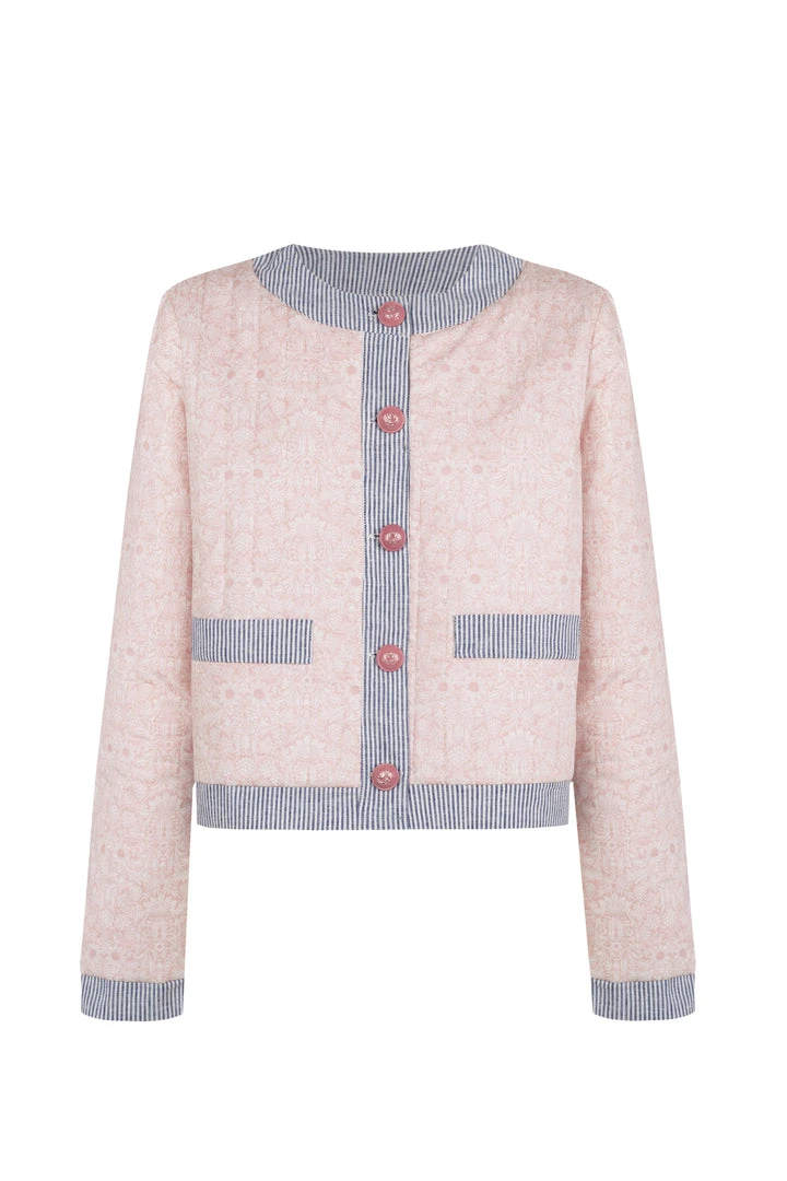 Nina Blanc The Coco Quilted Jacket CLOTHING 3 Nina Blanc The Coco Quilted Jacket CLOTHING