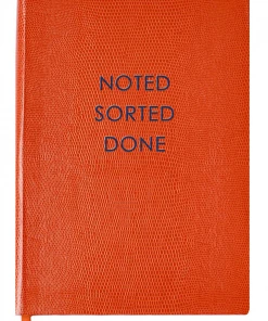 Sloane Stationery NOTEBOOK NO°53 - NOTED, SORTED, DONE Stationery & Home