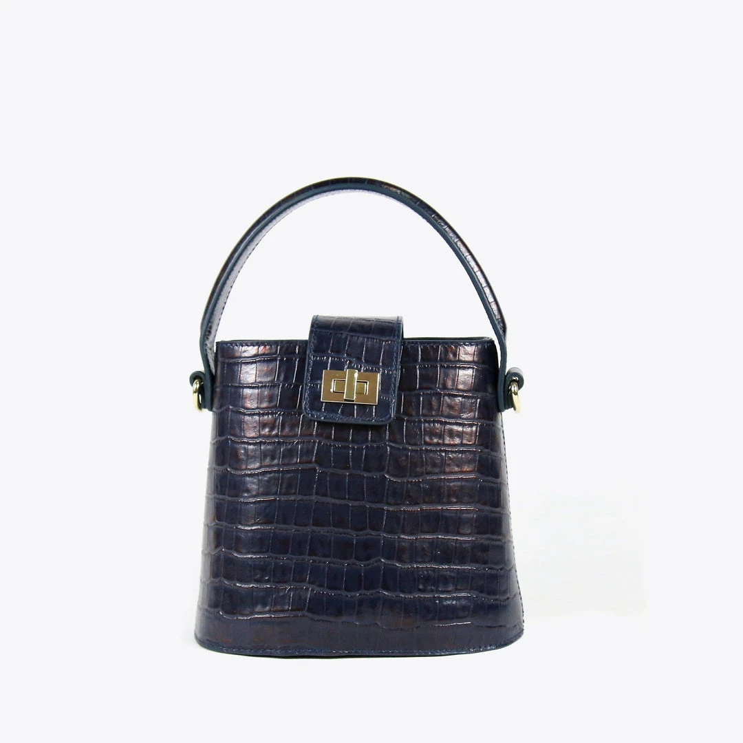 Neely & Chloe WHAT'S HOT No. 56 The Kettle Bag Croc Embossed 3 Neely & Chloe WHAT'S HOT No. 56 The Kettle Bag Croc Embossed