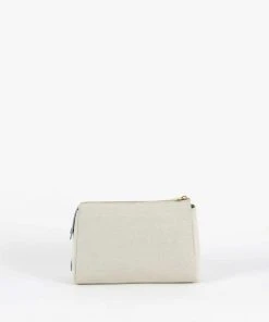 Neely & Chloe No. 31 The Medium Canvas Pouch Pebble