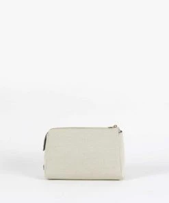Neely & Chloe No. 31 The Medium Canvas Pouch Pebble