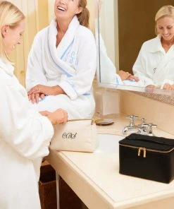 Neely & Chloe No. 30 The Small Canvas Pouch Pebble