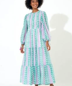OLIPHANT Smocked Top Maxi