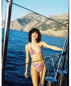 Follow Suit The Marie Bottom - Paisley Mme. Mink