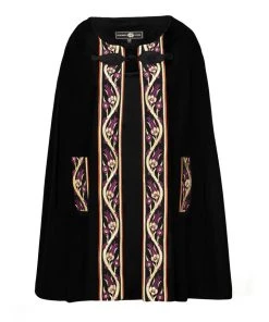 RosewaterHouse Ottoman Laleh Cape - Purple