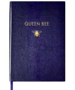 Sloane Stationery QUEEN BEE - A5 NOTEBOOK - Purple