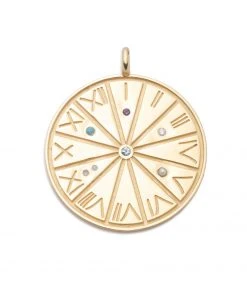 Heritage Jewelry Fine Jewelry 18k Yellow Gold Roman Pendant