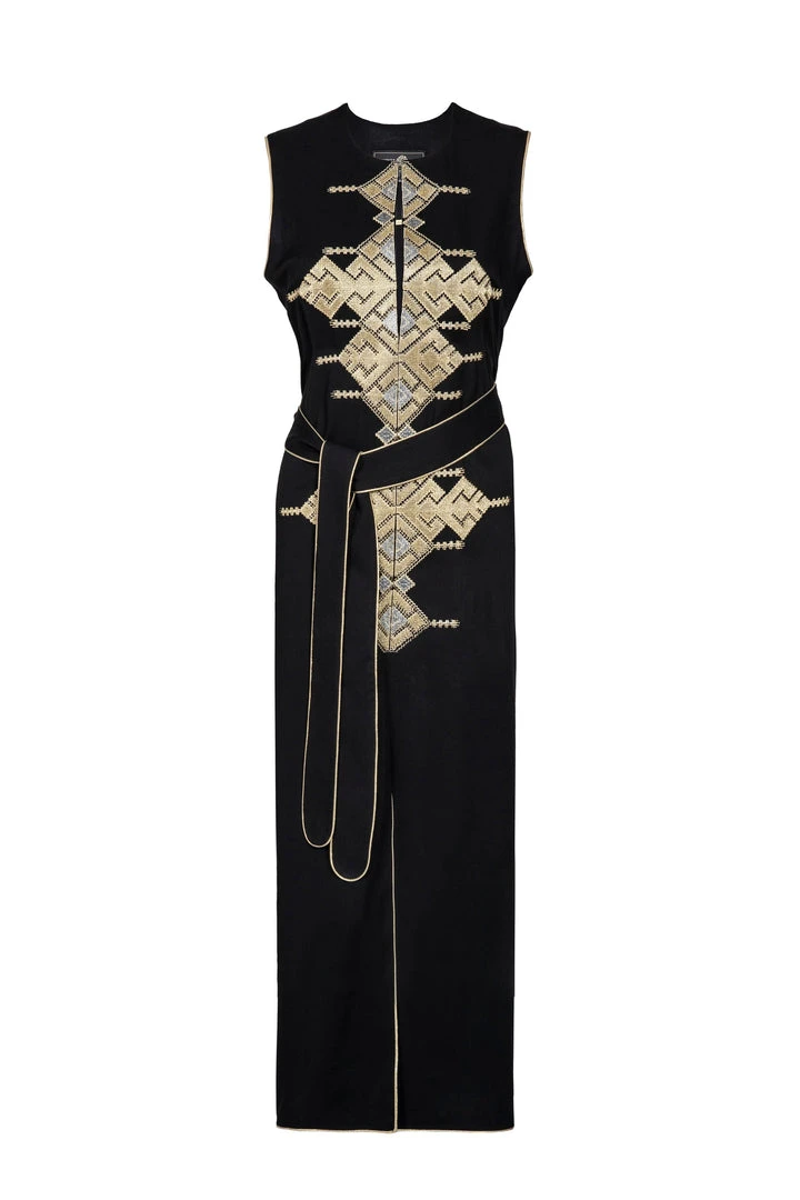 RosewaterHouse Aftab Dress - Black CLOTHING 3 RosewaterHouse Aftab Dress - Black CLOTHING