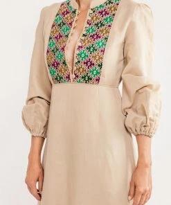 RosewaterHouse CLOTHING Gilan Dress - Green