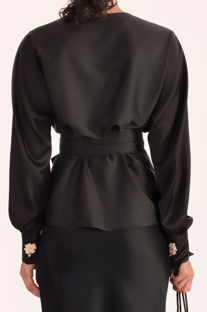 RosewaterHouse WHAT'S HOT Rosa Wrap Blouse 5 RosewaterHouse WHAT'S HOT Rosa Wrap Blouse