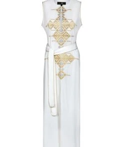RosewaterHouse Aftab Dress- White CLOTHING