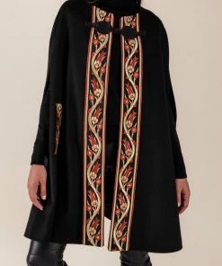 RosewaterHouse Ottoman Laleh Cape - Brick