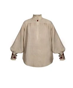 RosewaterHouse Carnation Blouse - Sand Tops