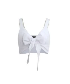 RosewaterHouse Sarah Crop Top - White Tops 12 RosewaterHouse Sarah Crop Top - White Tops