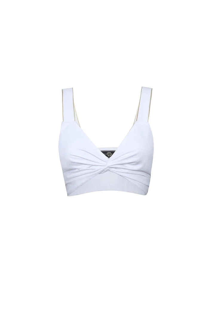RosewaterHouse Sarah Crop Top - White Tops 6 RosewaterHouse Sarah Crop Top - White Tops