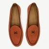 Del Toro Men's Rust Suede Milano Loafer WHAT'S HOT