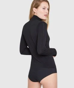 Santicler Mira Turtleneck Viscose Bodysuit