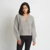 Santicler Tops Kaya Ribbed Pure Cashmere Sweater