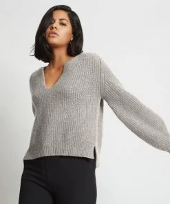 Santicler Tops Kaya Ribbed Pure Cashmere Sweater 7 Santicler Tops Kaya Ribbed Pure Cashmere Sweater