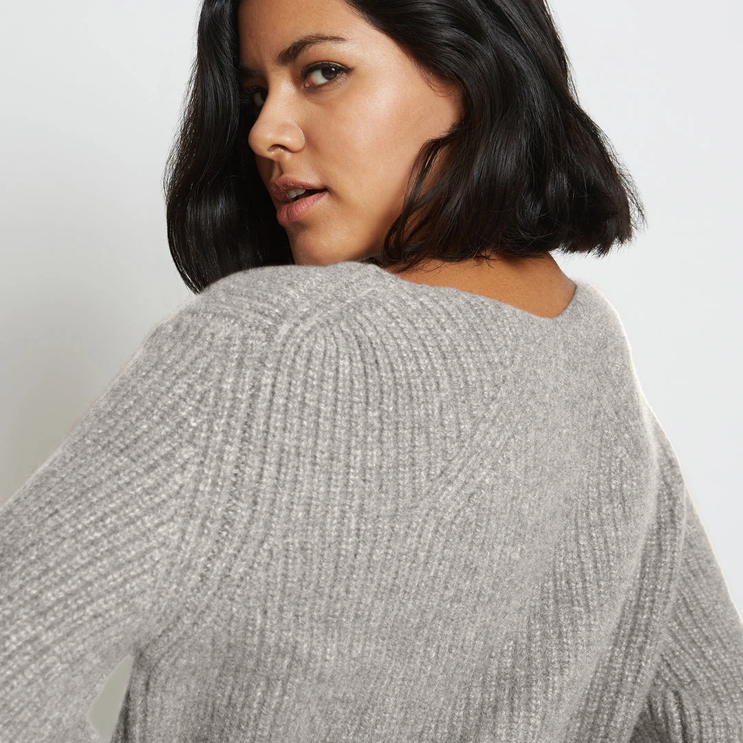 Santicler Tops Kaya Ribbed Pure Cashmere Sweater 6 Santicler Tops Kaya Ribbed Pure Cashmere Sweater