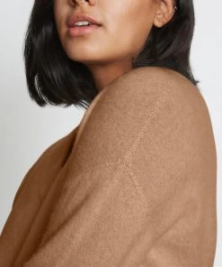 Santicler Riley 3D Knitted Cashmere Sweater Tops